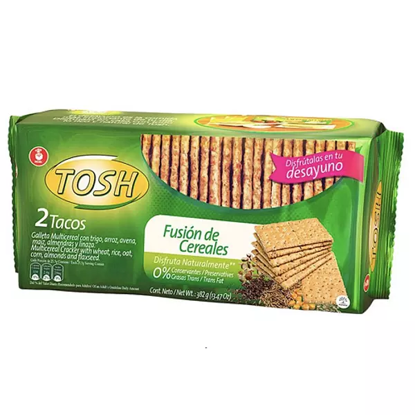 Galletas Tosh Fusion de Cereales Taco