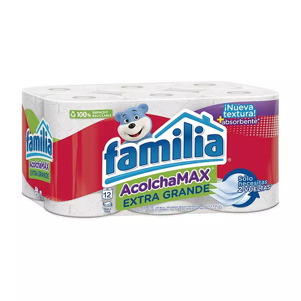 Papel Higiénico Familia Acolchamax Extra Grande