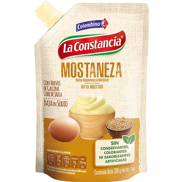 Salsa La Constancia Mostaneza Doy Pack