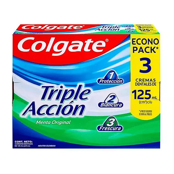 Crema Dental Colgate Triple Accion