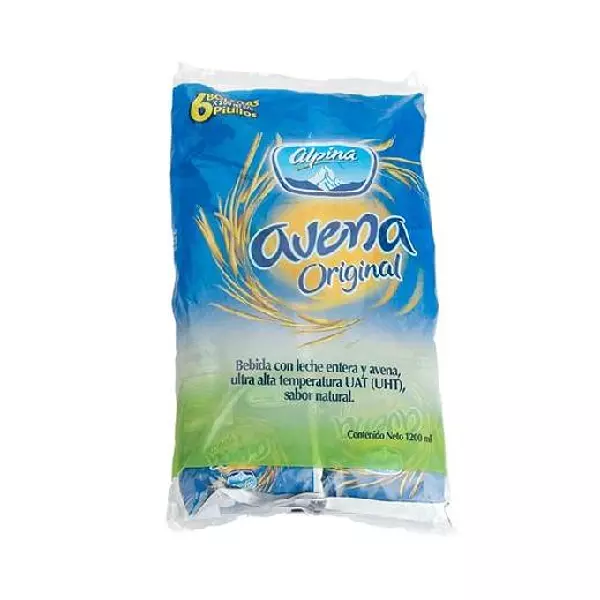 Avena Alpina Original Bolsa 6x200ml