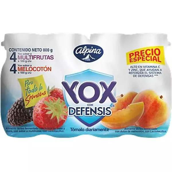 Pack Yox Meloct Multifr Alpina 8x100g