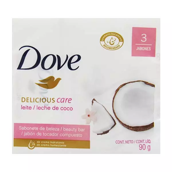 Jabon Dove Leche de Coco