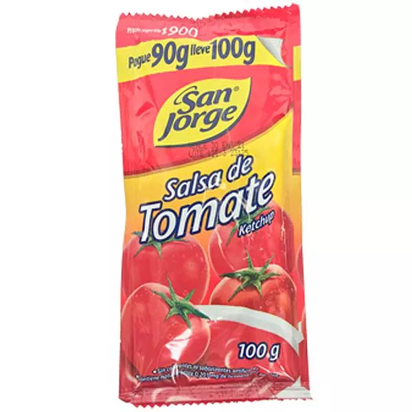 Salsa San Jorge Tomate Pague 90g Lleva 100g