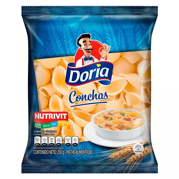 Pasta Doria Conchas