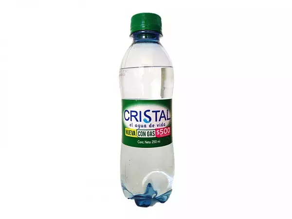 Agua Cristal Gas Pet X250ml