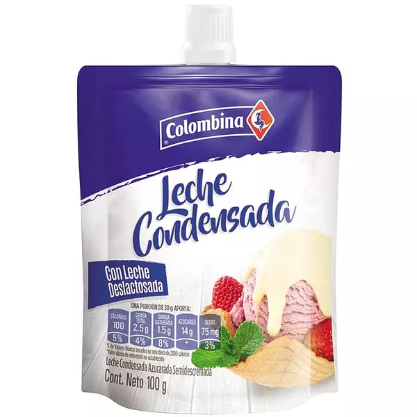 Leche Condensada Colombina X100g