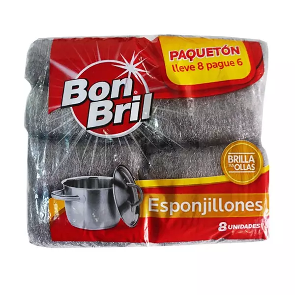 Esponjilla Bon Bril Pague 6 Lleve 8