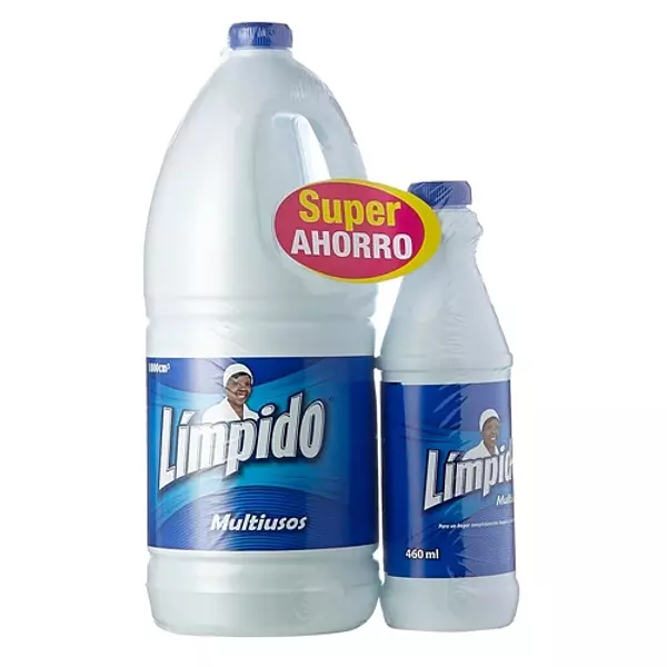 Blanqueador Limpido Regular X1800ml Gratis Limpido Regular
