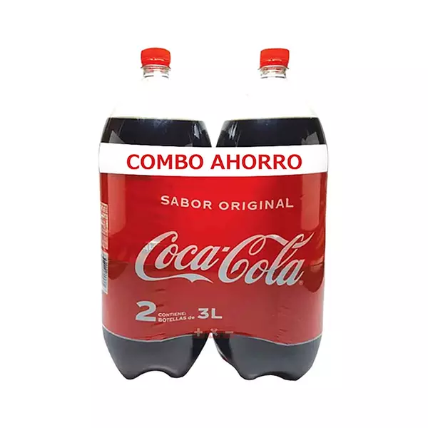 Gaseosa Coca Cola 2x3l