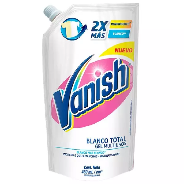 Desmanchador Vanish Blanco Doypack