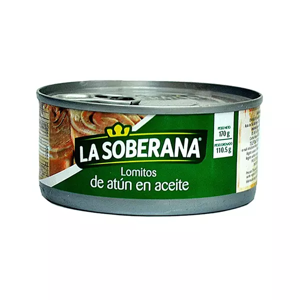 Atun Soberana Lomitos Aceite Vegetal