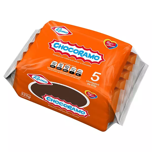 Ponque Chocoramo X5u