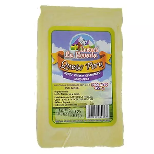 Queso Nevada Pera X450g