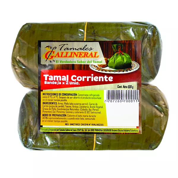 Tamal El Gallineral Corr X2u