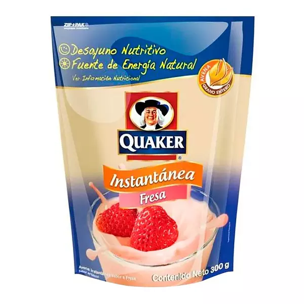 Avena Quaker Instantánea Fresa