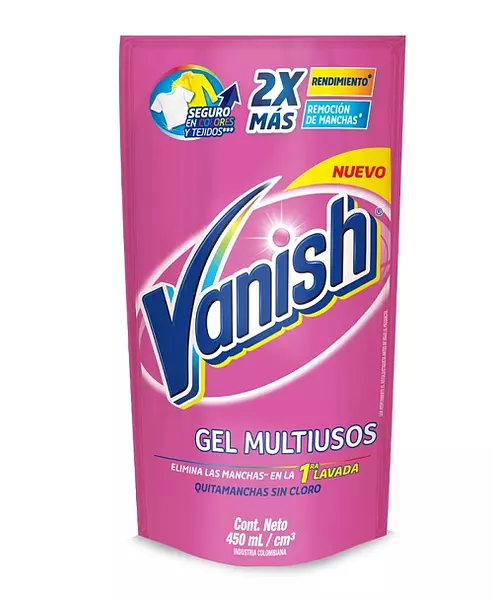 Desmanchador Vanish Líquido Protección Color