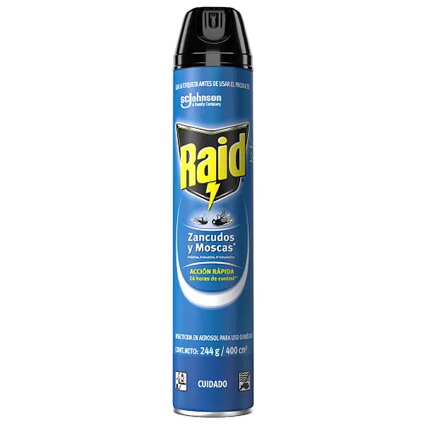 Insecticida Raid Elimina Voladores