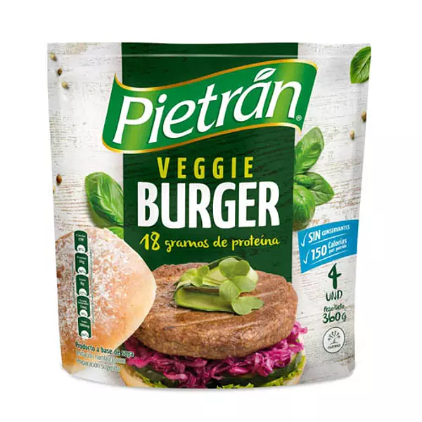 Zenu Viggie Burger Pietran